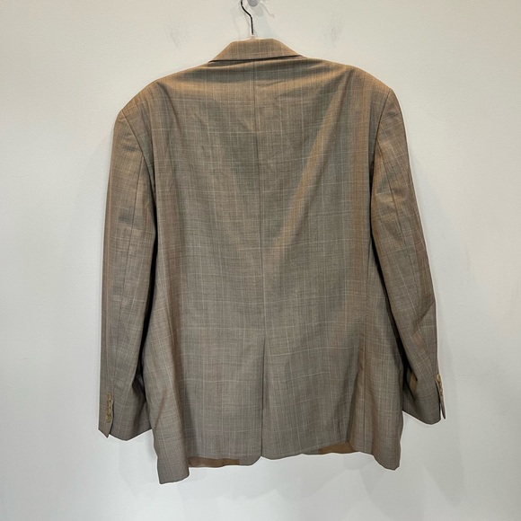 Lauren Ralph Lauren Men's Blazer Sport Coat 3 Button Tan Size 44R 100% Wool - Picture 2 of 6